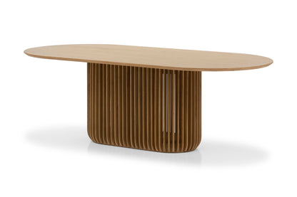 Arvena 2.2m Oval Dining Table - Natural