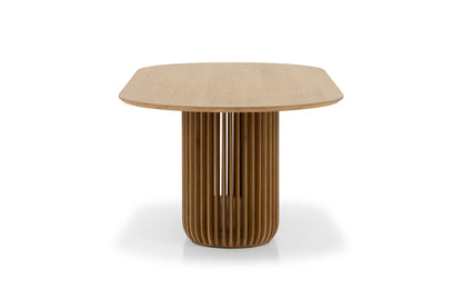 Arvena 2.2m Oval Dining Table - Natural