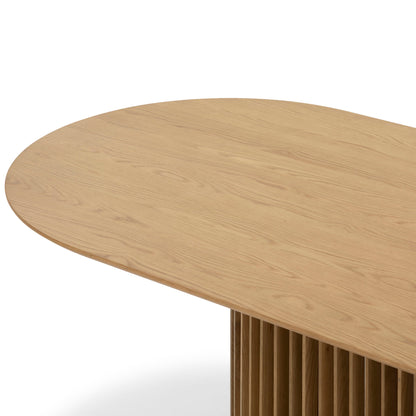 Arvena 2.2m Oval Dining Table - Natural