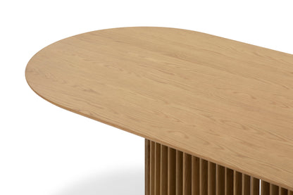 Arvena 2.2m Oval Dining Table - Natural