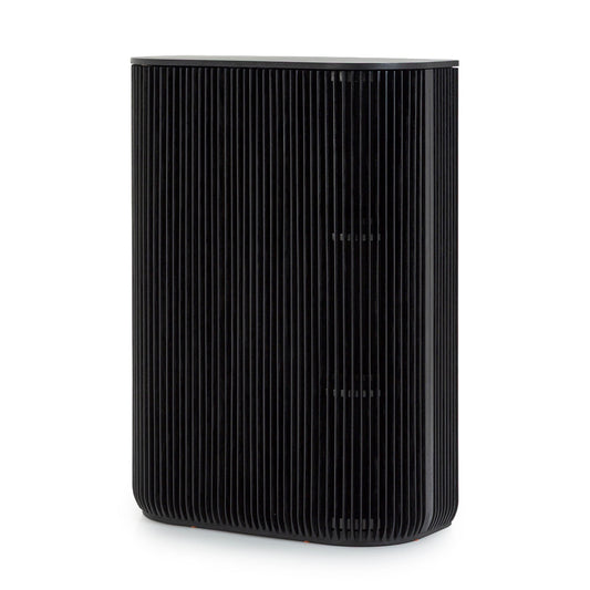 Arvena 1.35m (H) High Board Unit - Black Stain