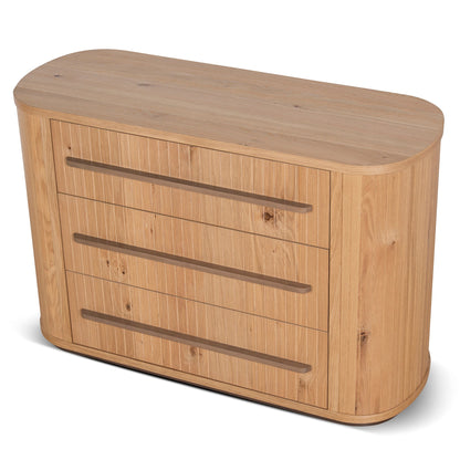 Cambrio Chest of 3 Drawers - Knotty Oak