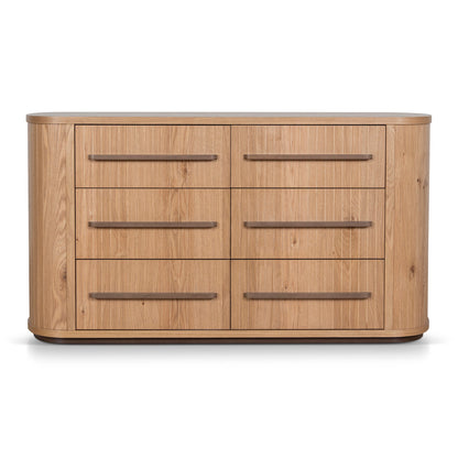 Cambrio Chest of 6 Drawers - Knotty Oak