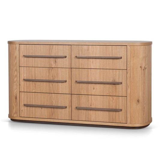 Cambrio Chest of 6 Drawers - Knotty Oak
