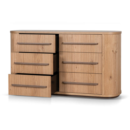 Cambrio Chest of 6 Drawers - Knotty Oak