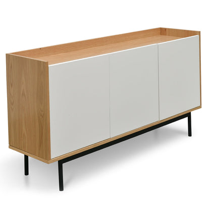 Alenzo Sideboard and Buffet - White and Natural