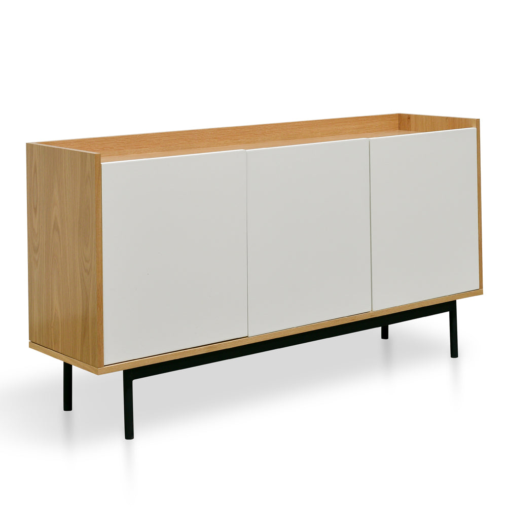 Alenzo Sideboard and Buffet - White and Natural