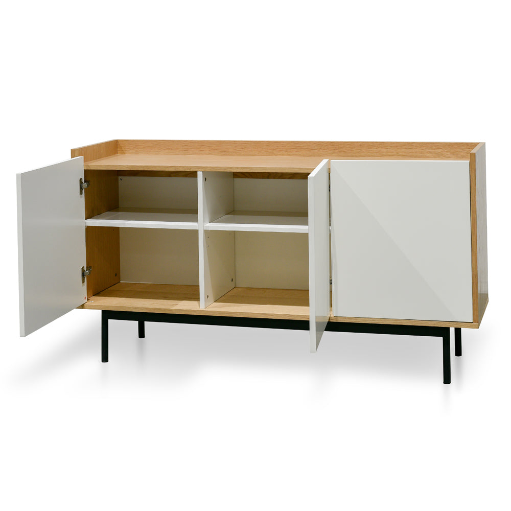 Alenzo Sideboard and Buffet - White and Natural