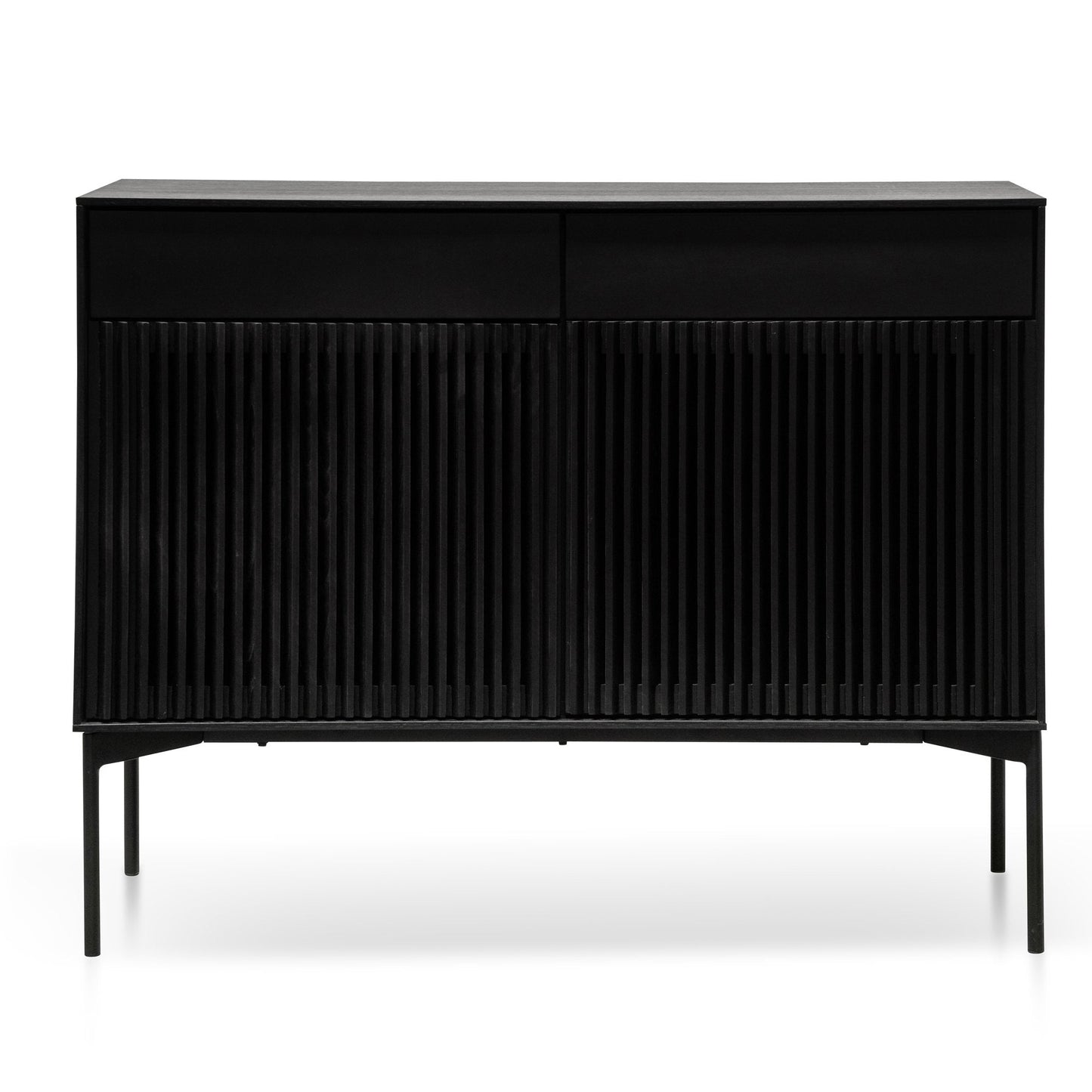 Dahlia 110cm Wooden Sideboard Unit - Black Oak
