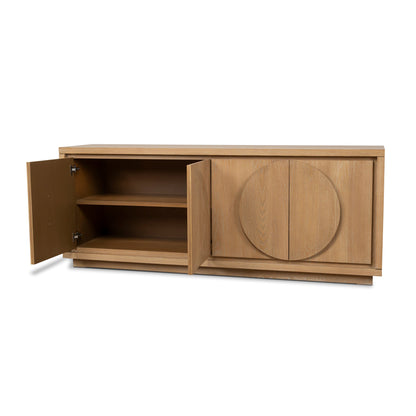 Bonnie 2m Buffet Unit - Dusty Oak