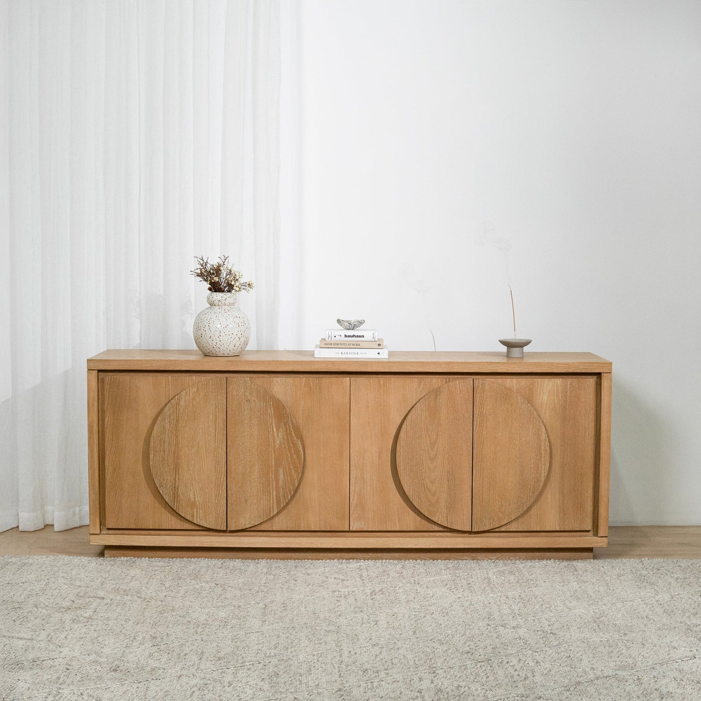 Bonnie 2m Buffet Unit - Dusty Oak