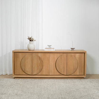 Bonnie 2m Buffet Unit - Dusty Oak