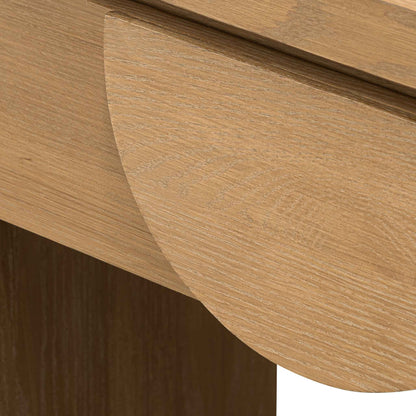 Bonnie 140cm Console Table with Drawers - Dusty Oak