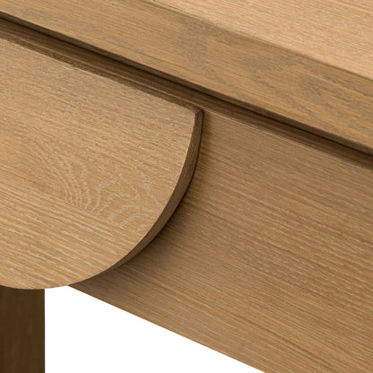 Bonnie 140cm Console Table with Drawers - Dusty Oak