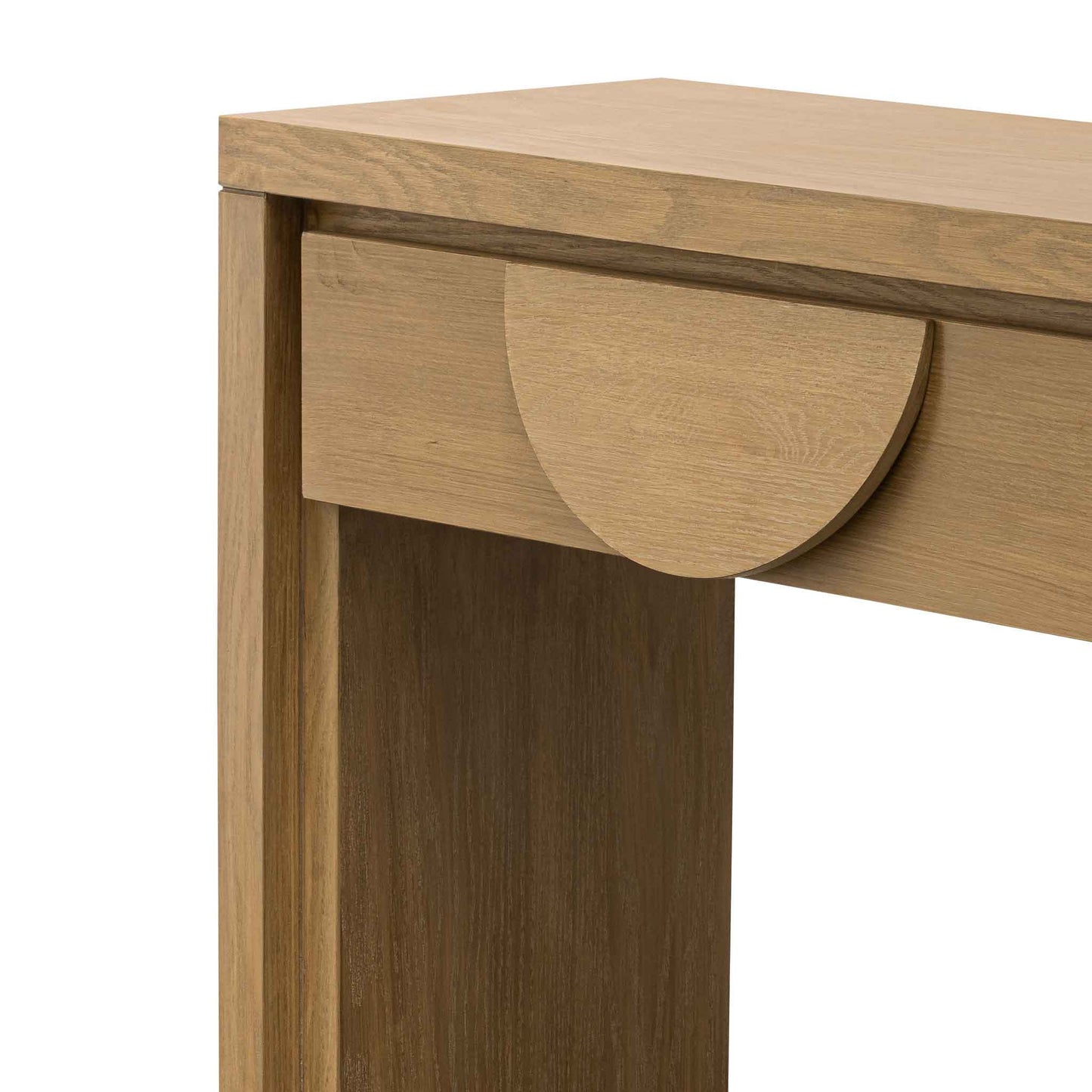 Bonnie 140cm Console Table with Drawers - Dusty Oak
