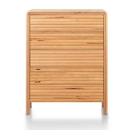 Amparo Tallboy Drawer Chest - Messmate