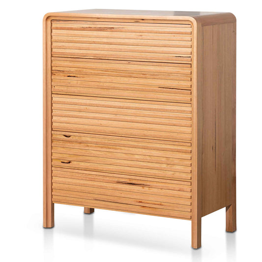 Amparo Tallboy Drawer Chest - Messmate