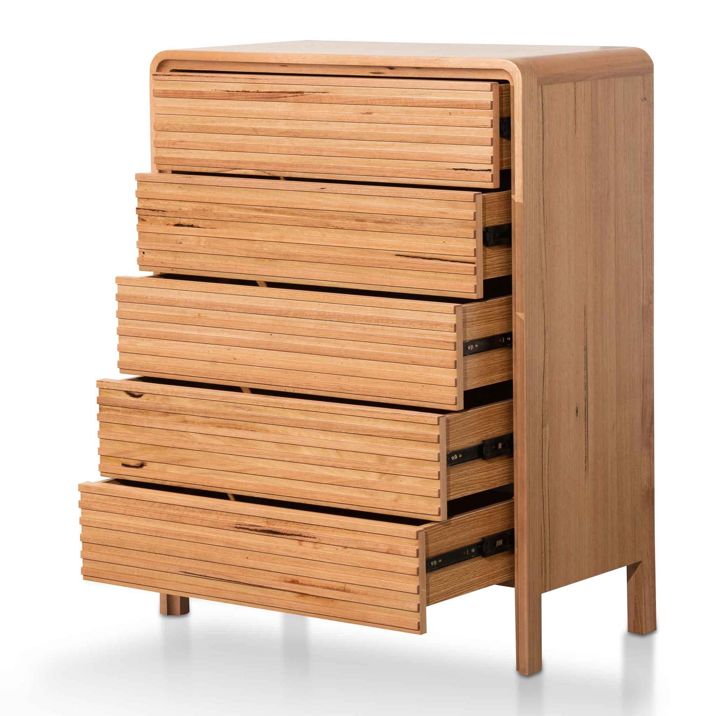 Amparo Tallboy Drawer Chest - Messmate