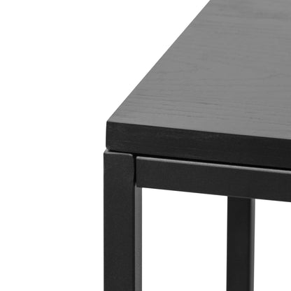 Chelsa 1.6m Console Table - Full Black