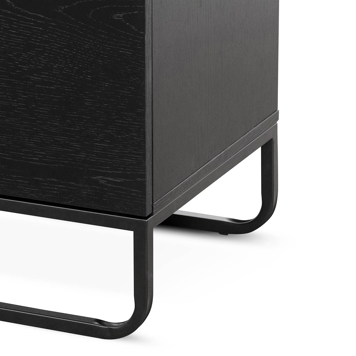 Boyle 1.75m Wooden Sideboard - Black