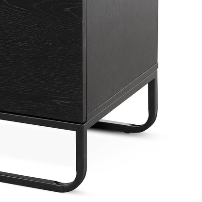 Boyle 1.75m Wooden Sideboard - Black