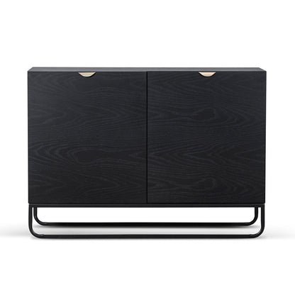Boyle 1.2m Wooden Sideboard - Black