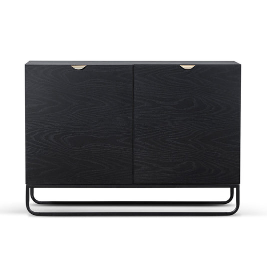 Boyle 1.2m Wooden Sideboard - Black