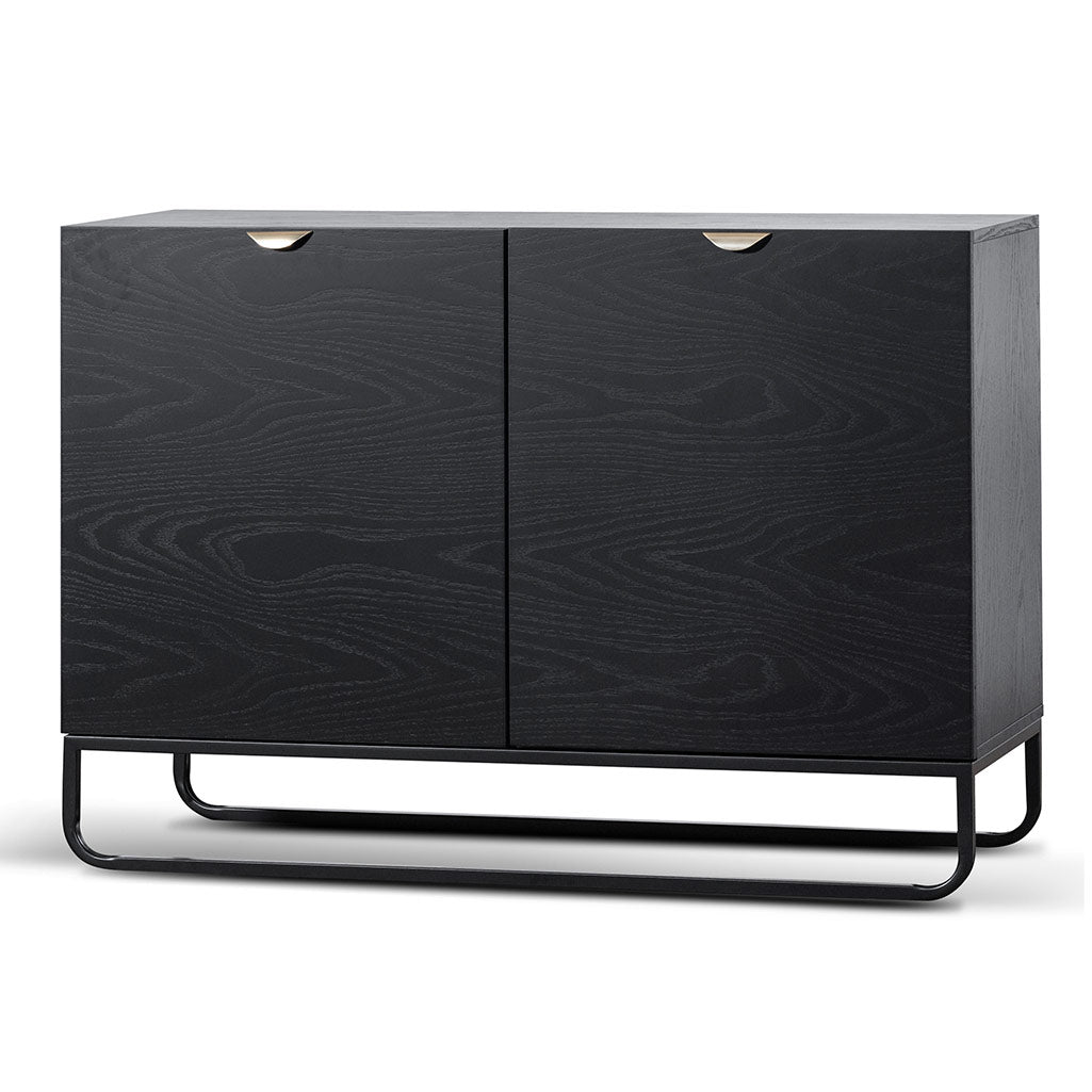Boyle 1.2m Wooden Sideboard - Black