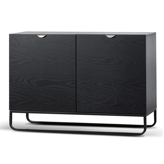 Boyle 1.2m Wooden Sideboard - Black