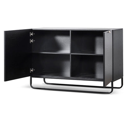 Boyle 1.2m Wooden Sideboard - Black