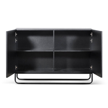 Boyle 1.2m Wooden Sideboard - Black