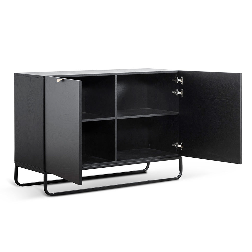 Boyle 1.2m Wooden Sideboard - Black