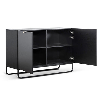 Boyle 1.2m Wooden Sideboard - Black