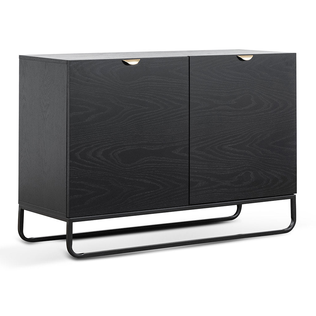 Boyle 1.2m Wooden Sideboard - Black
