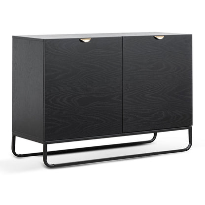 Boyle 1.2m Wooden Sideboard - Black