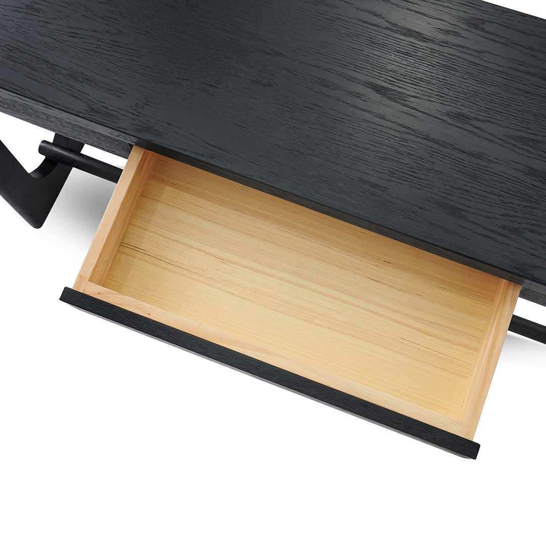 Altena 1.5m Console Table - Full Black