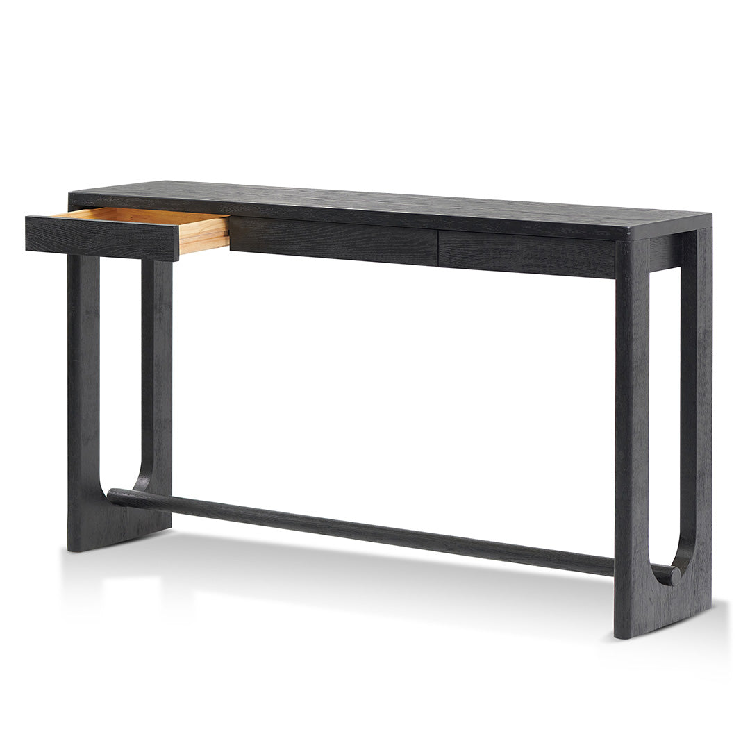 Altena 1.5m Console Table - Full Black
