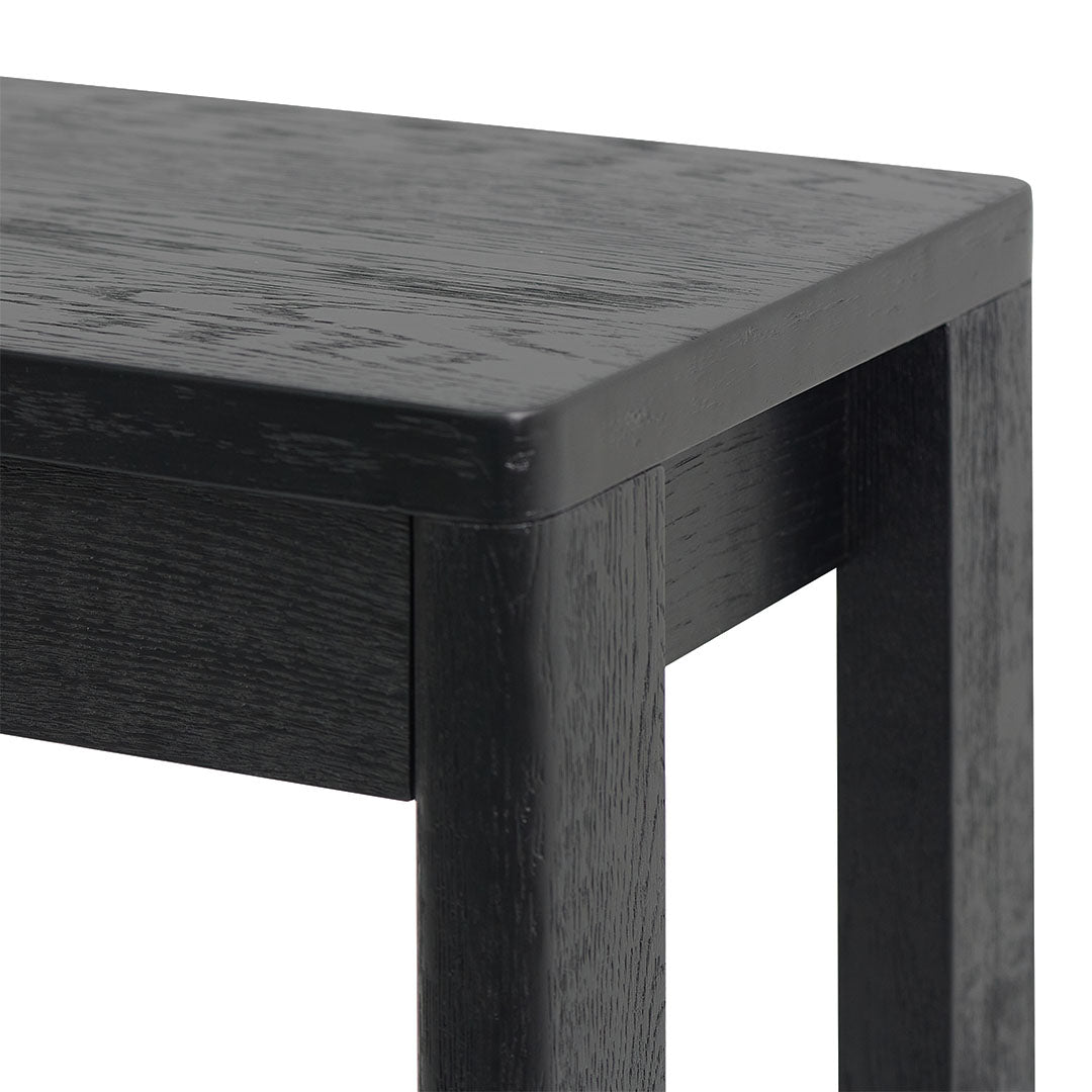 Altena 1.5m Console Table - Full Black