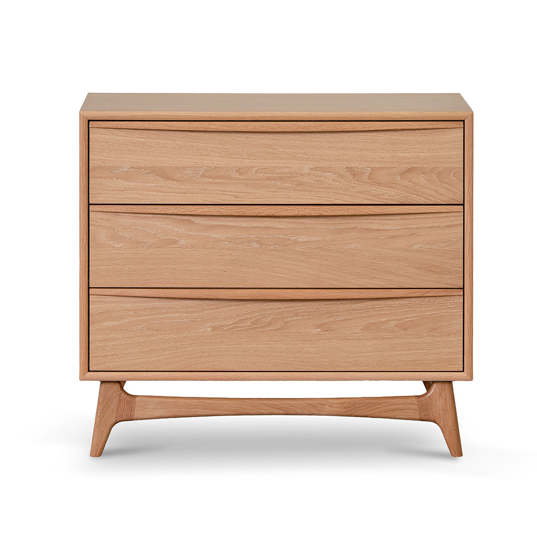 Brendon 3 Drawer Chest - Natural Oak
