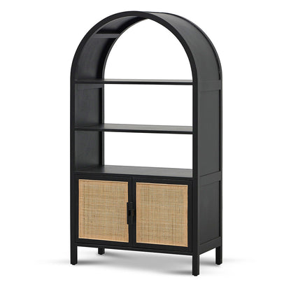 Adeline 1.65m (H) Storage Cabinet - Full Black