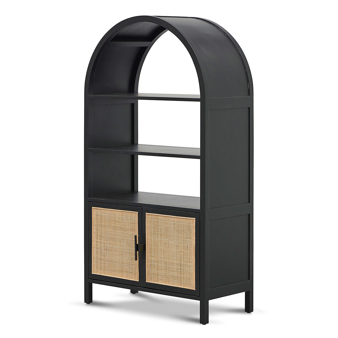 Adeline 1.65m (H) Storage Cabinet - Full Black