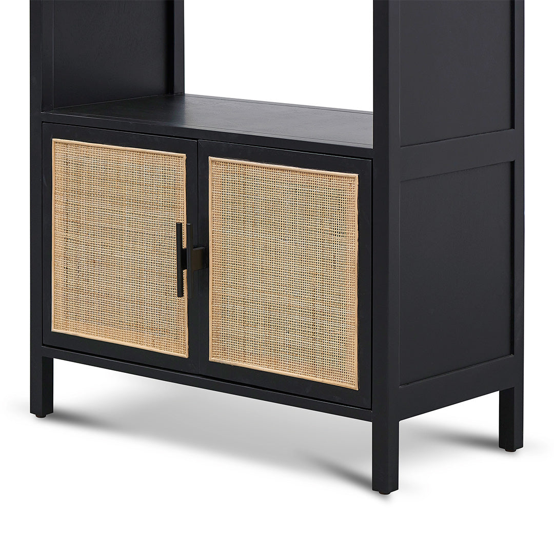 Adeline 1.65m (H) Storage Cabinet - Full Black