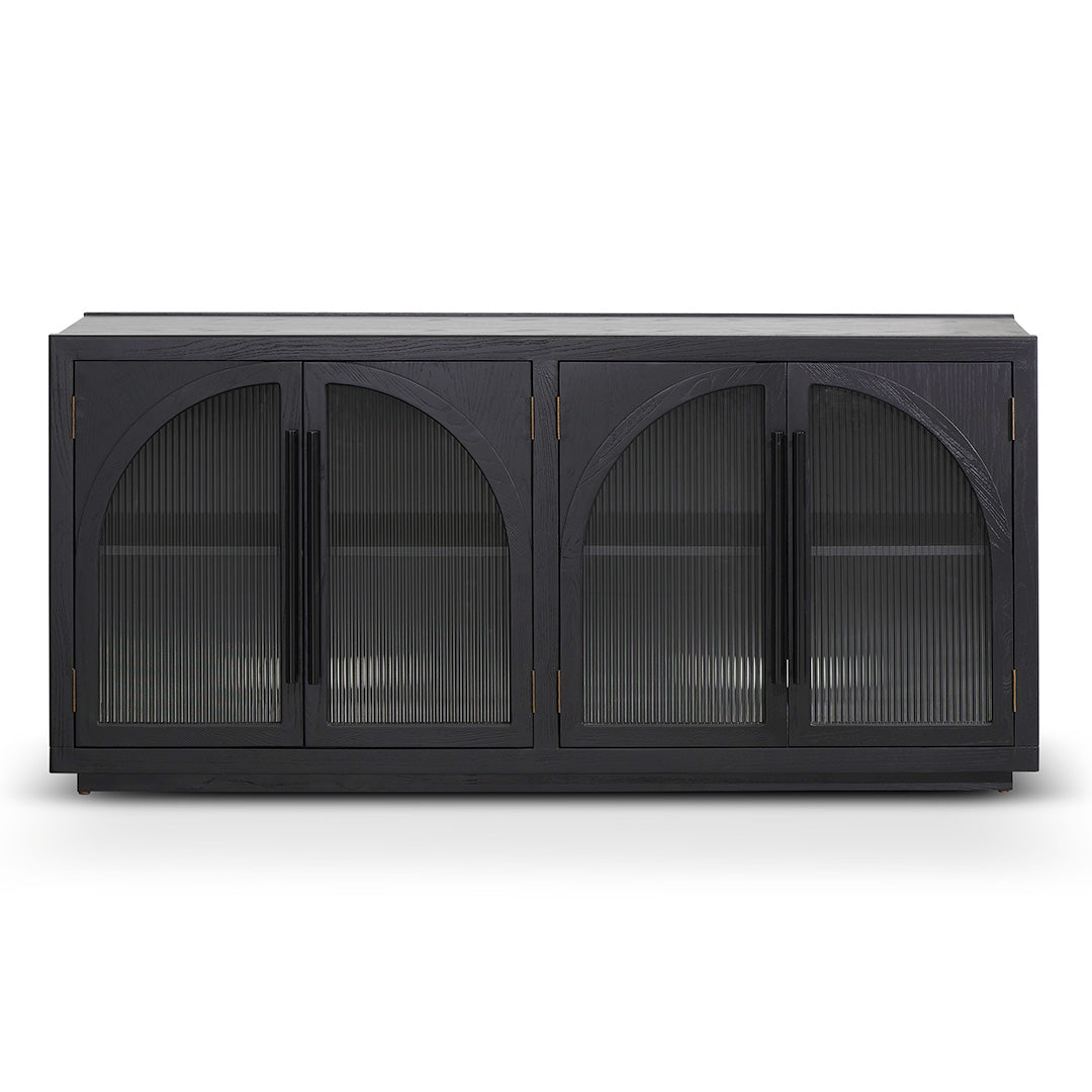 Charles 1.78m Sideboard Unit - Full Black