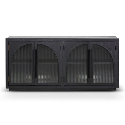 Charles 1.78m Sideboard Unit - Full Black