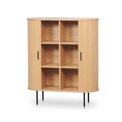 Dania 1.18 (H) Wooden Storage Cabinet - Natural