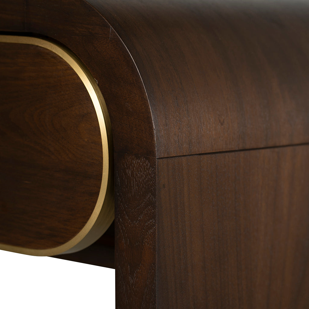 Boran 1.5m Console Table - Walnut