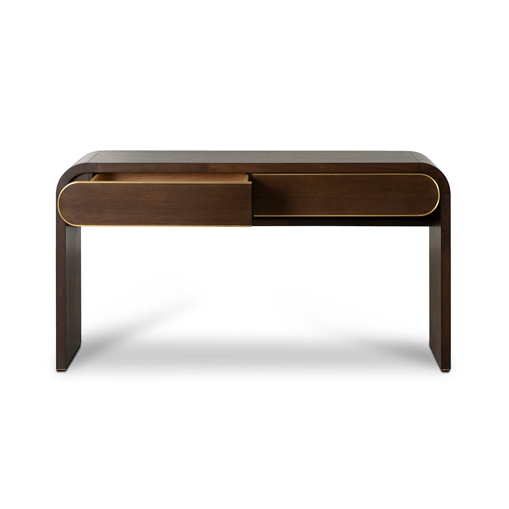Boran 1.5m Console Table - Walnut
