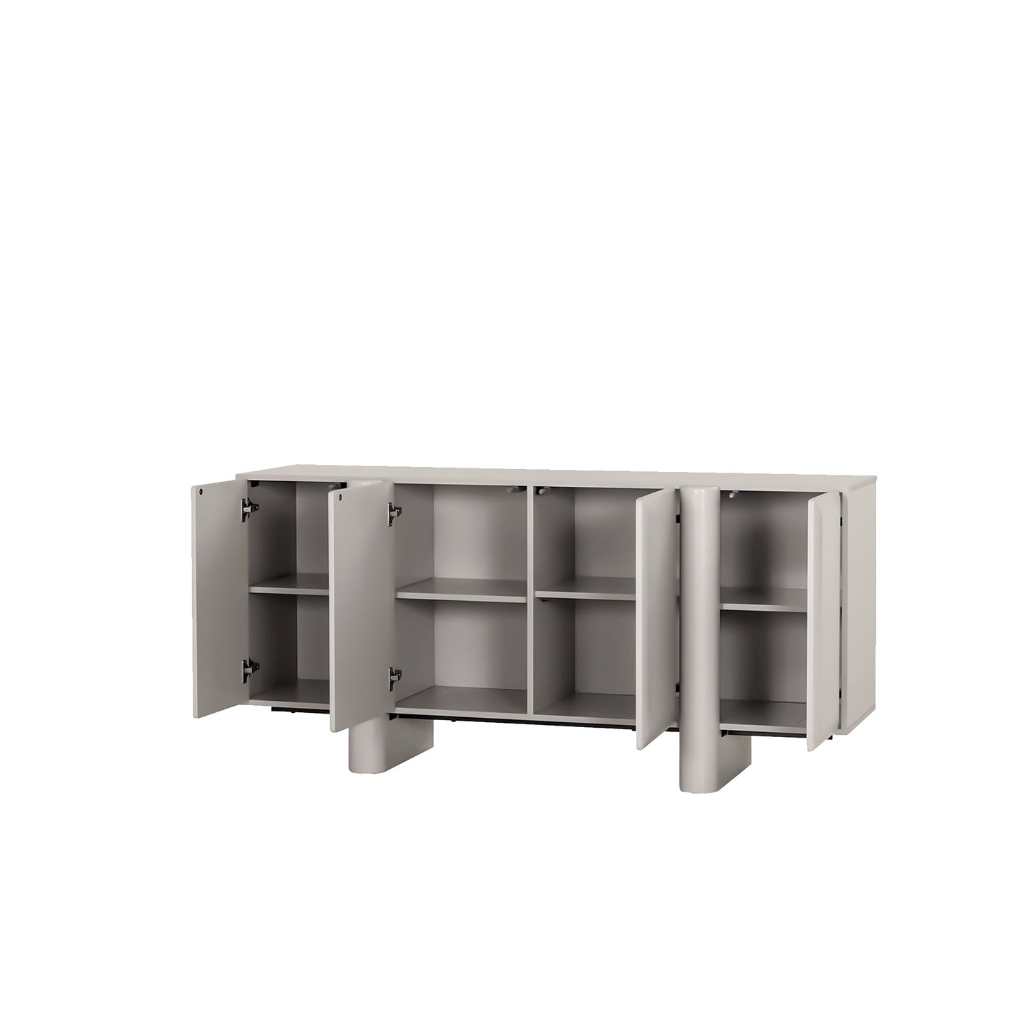 Ariyah 1.6m Sideboard Unit - Warm Grey
