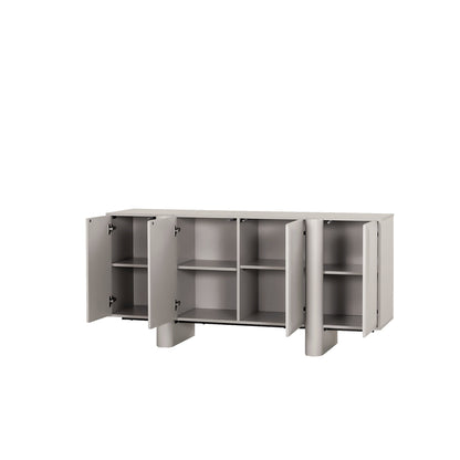 Ariyah 1.6m Sideboard Unit - Warm Grey