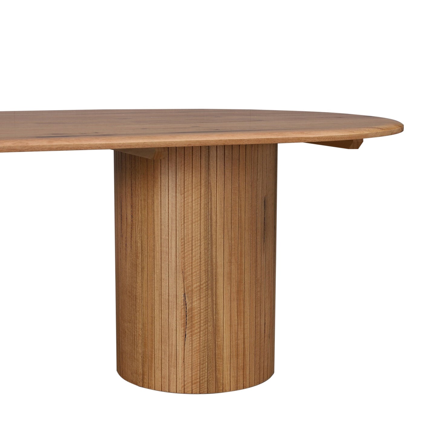 Adsila 2.4m Oval Dining Table - Natural